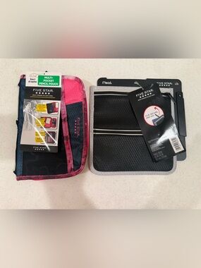 NEW Mead Five Star Multi Pencil Pouch Set